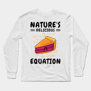 Pi Day Mathematics Pie Pi Symbol Math Number Long Sleeve T-Shirt